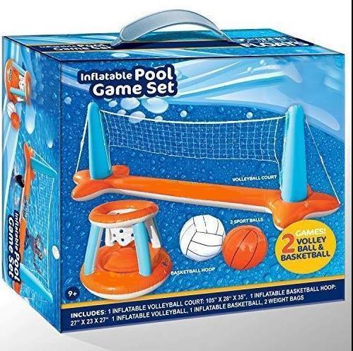 inflatable pool games