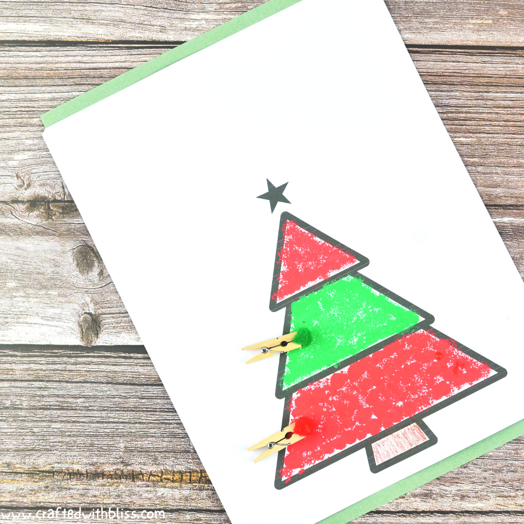 Easy Christmas Pom Pom Painting Activity