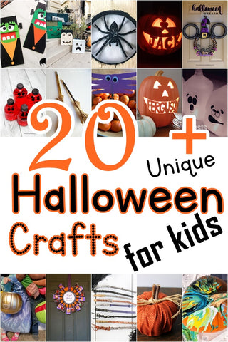 24 Unique Halloween Crafts For Kids 2020