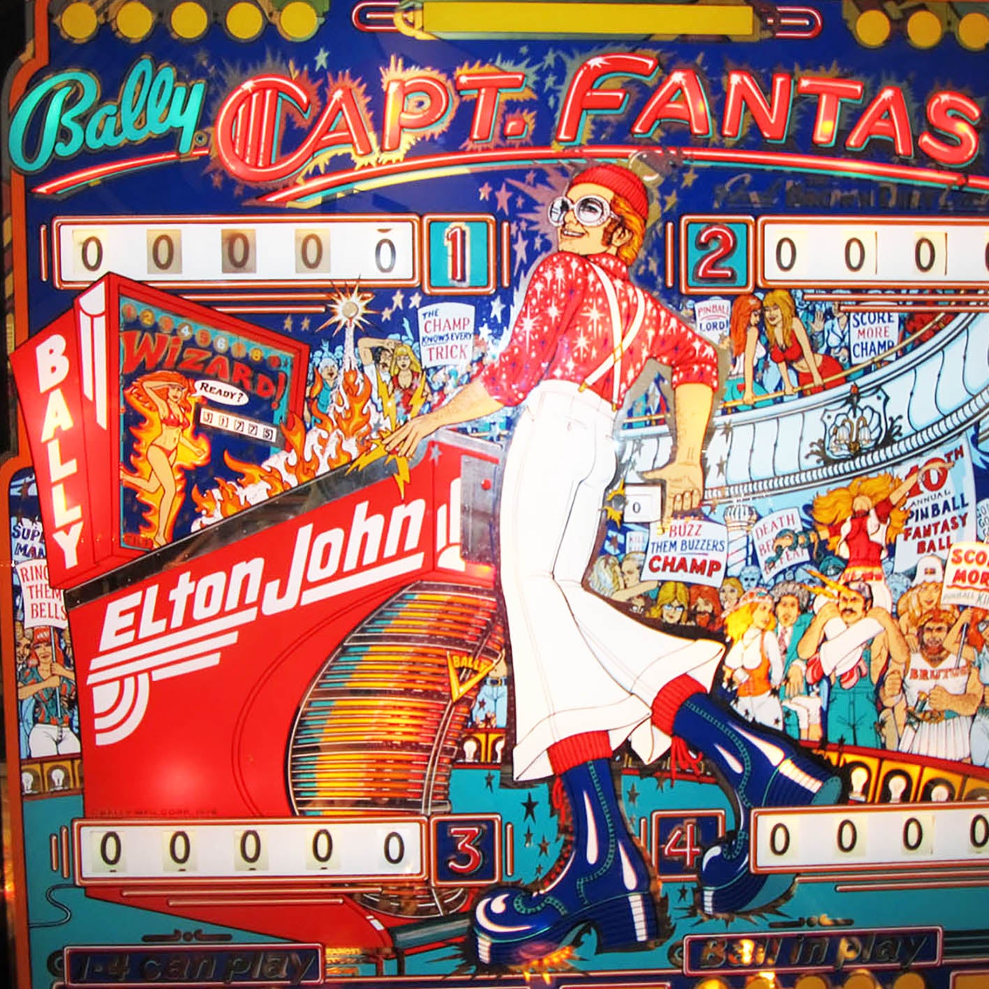 original captain fantastic pinball machine for sale