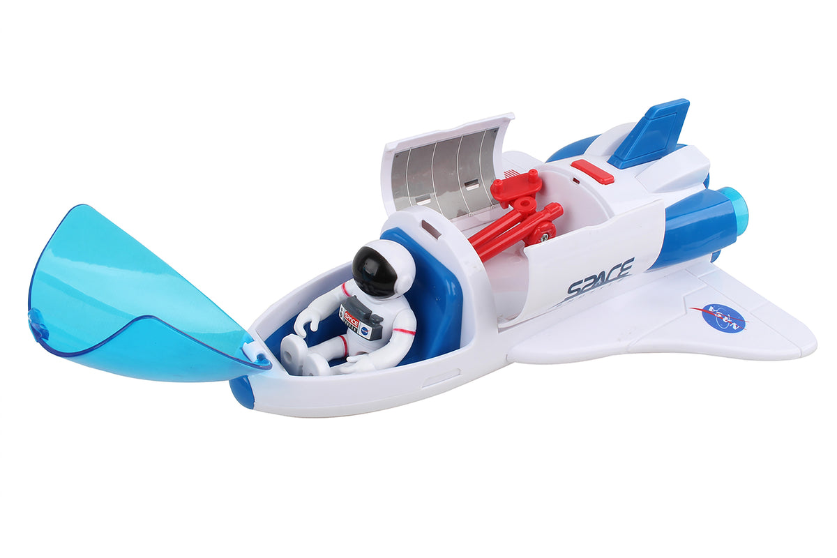 Daron Worldwide Trading Inc. Space Shuttle with Stand Astronauts,  American Flag and Kennedy Spac｜その他