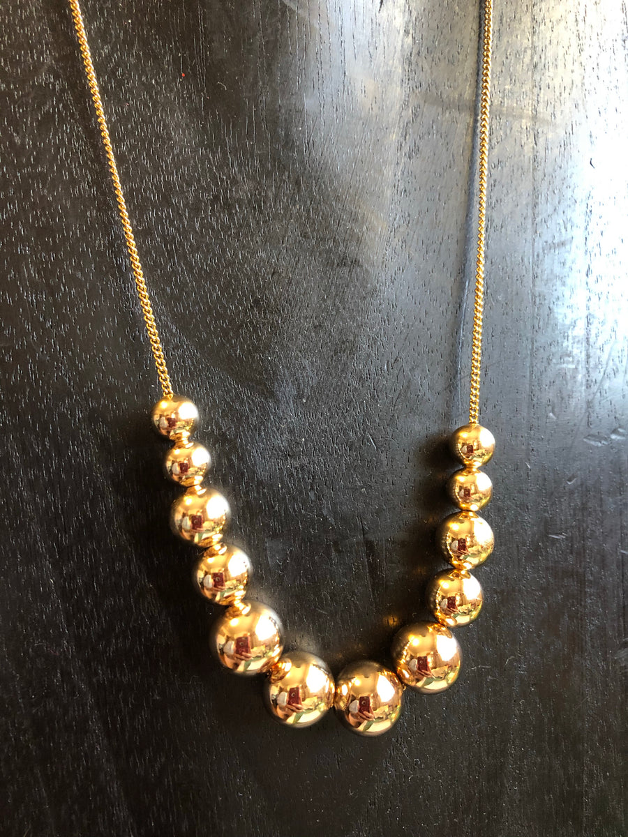 gold add a bead necklace