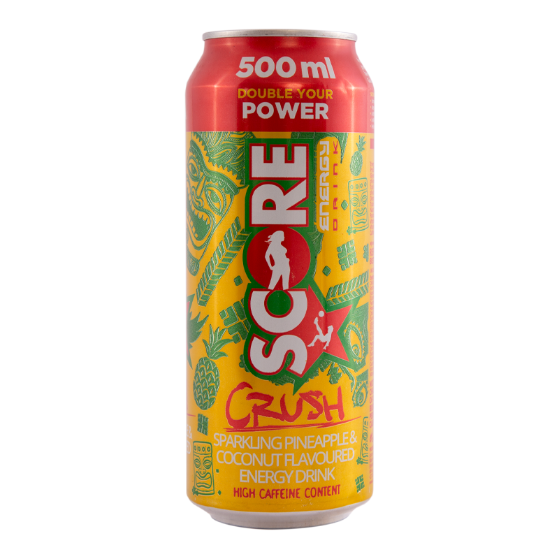 Score Crush - Pineapple & Coconut Flavoured Energy Drink 500ml ...
