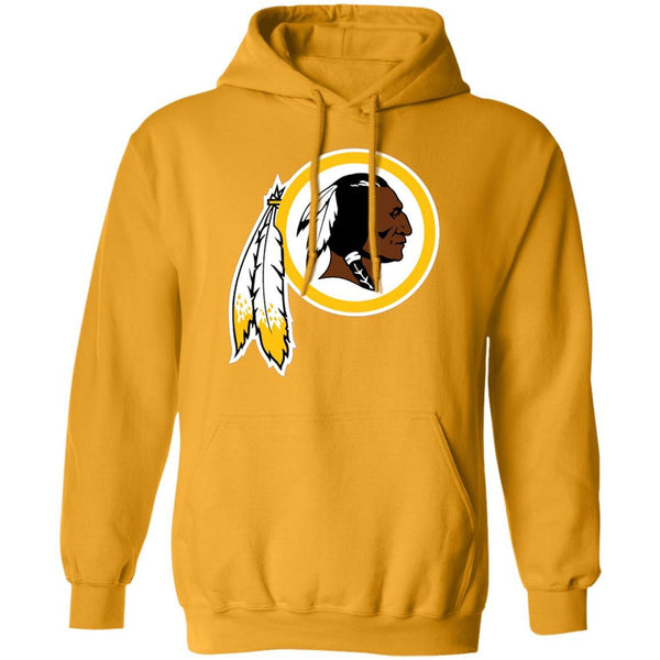 yellow redskins hoodie