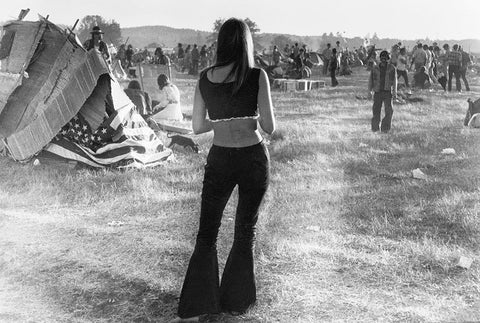 Woodstock fashion bell bottoms 