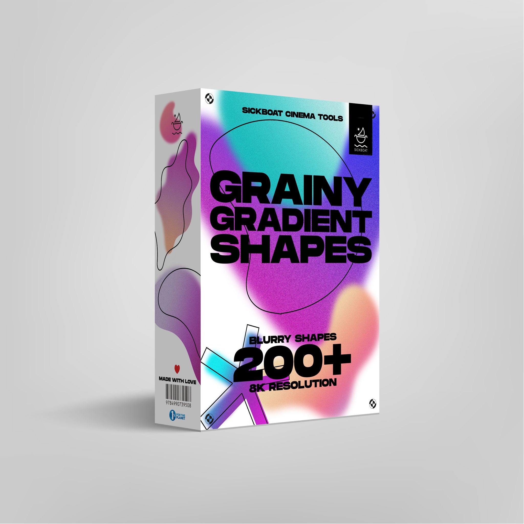 Grainy Gradient Shapes Pack