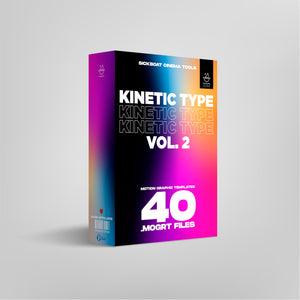 Kinetic Type Pack Vol2