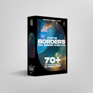 Poster Borders PNG Overlay Product Image