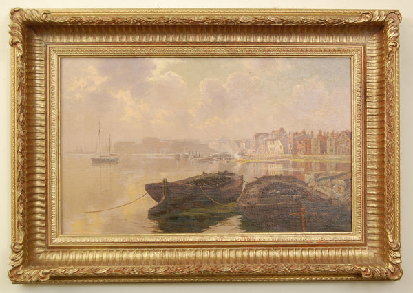 Watercolour of Coldharbour, Gosport by Martin Snape