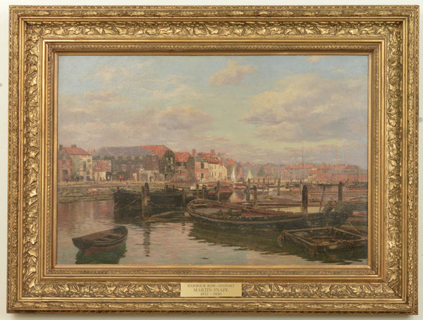 Harbour Row, Gosport, painted by Martin Snape