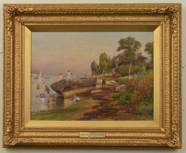 View of Hardway in Gosport, painted by William Hamilton Snape