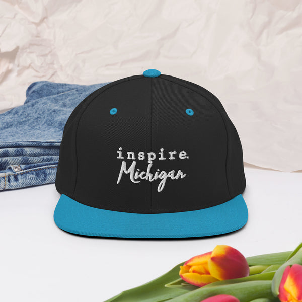 inspire Michigan Snapback Hat