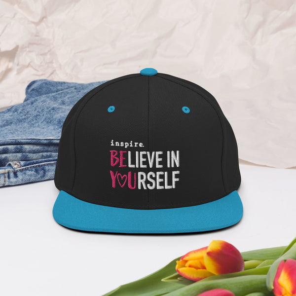 inspire Believe in Yourself Snapback Hat