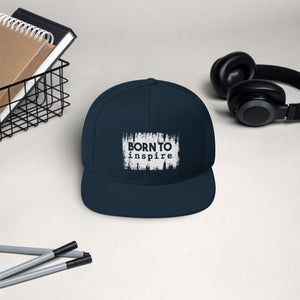 Born To inspire Grunge Snapback Hat