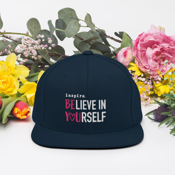 inspire Believe in Yourself Snapback Hat