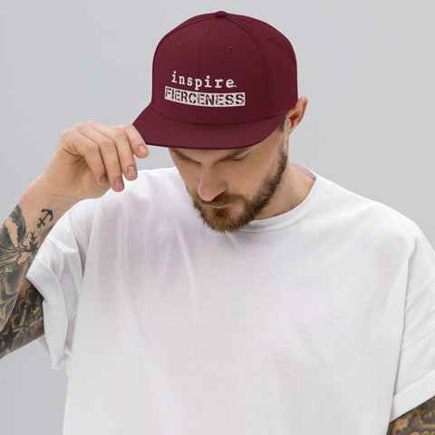 inspire Fierceness Snapback Hat