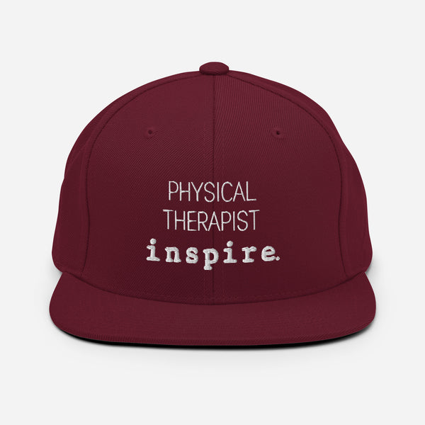 inspire Physical Therapist Snapback Hat