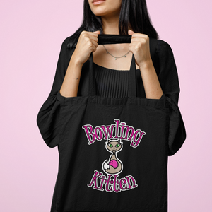 Bowling Kitten Eco Tote Bag