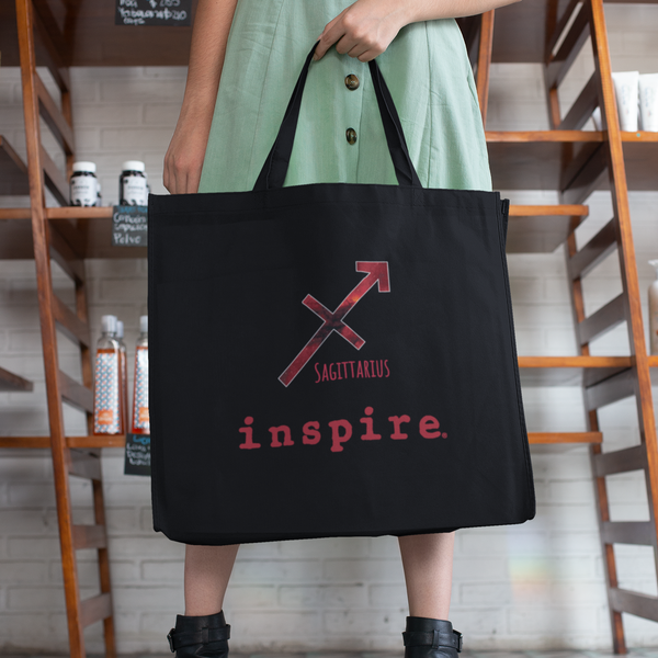 inspire Sagittarius Eco Tote Bag