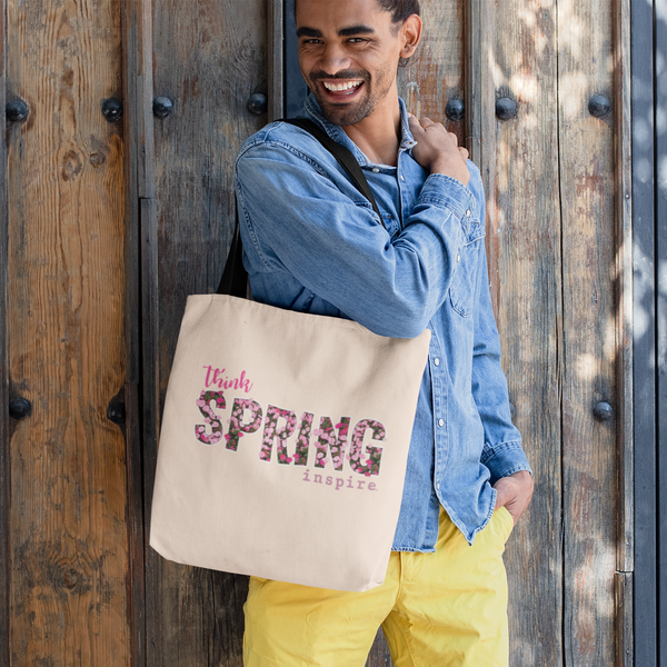 inspire Think Spring Eco Tote Bag