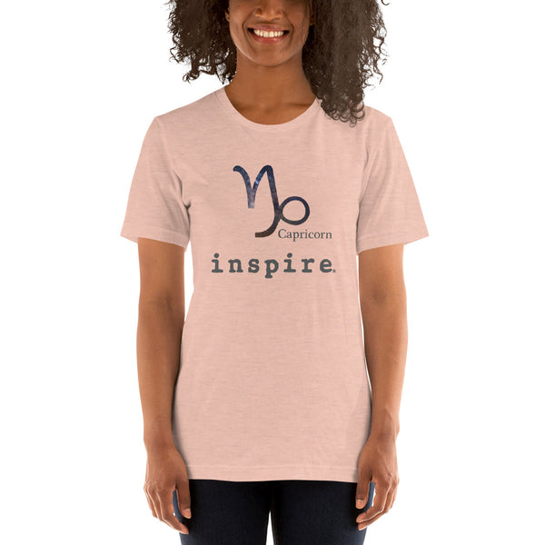 inspire Capricorn Zodiac Unisex t-shirt