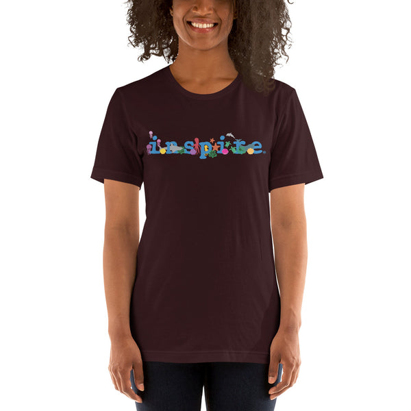 inspire Ocean Theme Unisex t-shirt