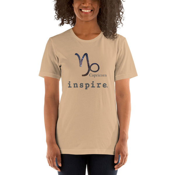 inspire Capricorn Zodiac Unisex t-shirt