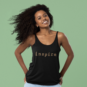 inspire Cheetah Print Women's Racerback Tank