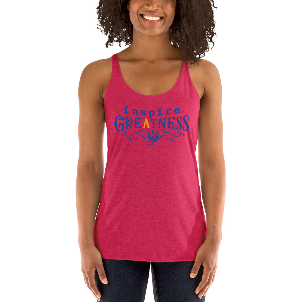 inspire Greatness Inspired By Terrance Burney Women's Racerback Tank