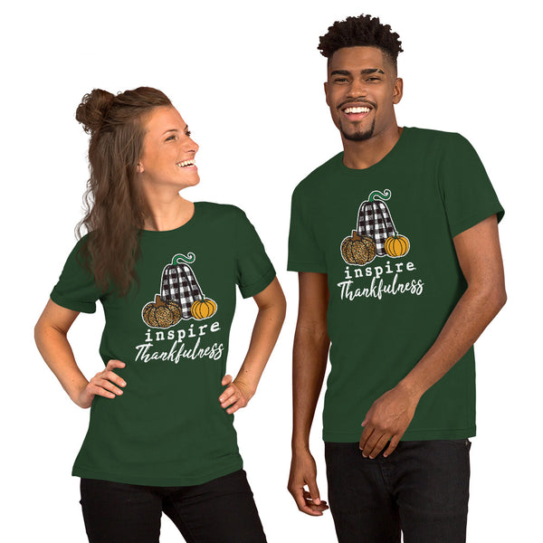 inspire Thankfulness Short-Sleeve Unisex T-Shirt