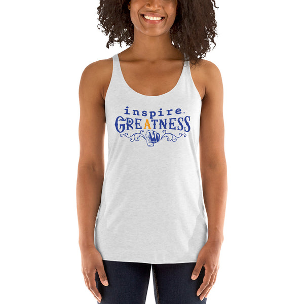 inspire Greatness Inspired By Terrance Burney Women's Racerback Tank