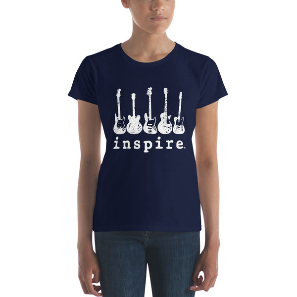 inspire Guitar Women's Short Sleeve T-Shirt