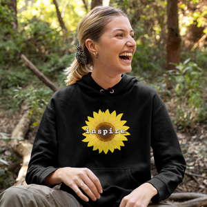 inspire Sunflower Unisex Hoodie