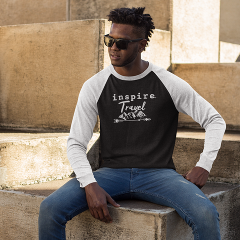 inspire Travel 3/4 Sleeve Raglan Shirt