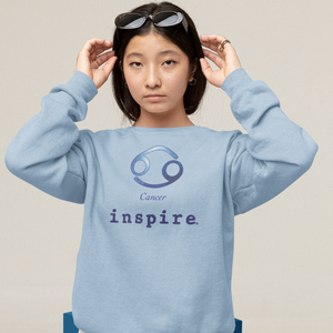 inspire Cancer Zodiac Unisex Crewneck