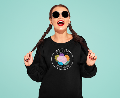 Be Kind To Your Mind Unisex Crewneck