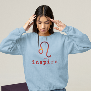 inspire Leo Zodiac Unisex Crewneck