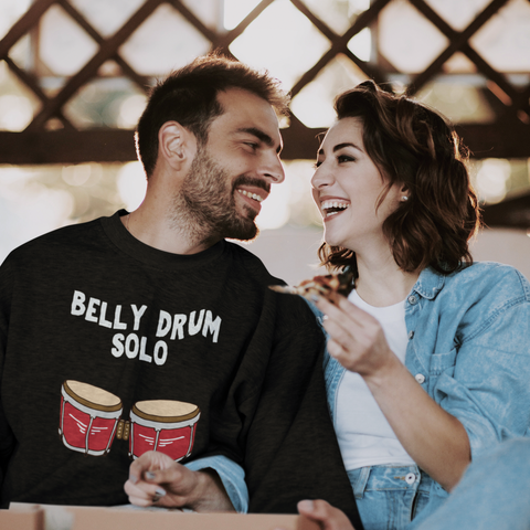 Belly Drum Solo Unisex Crewneck