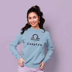 inspire Libra Zodiac Unisex Crewneck