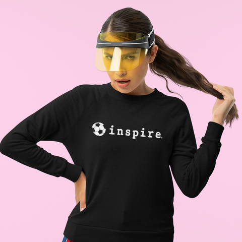 inspire Soccer Ball Unisex Crewneck