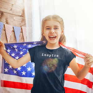 inspire Fireworks Youth Short Sleeve T-Shirt