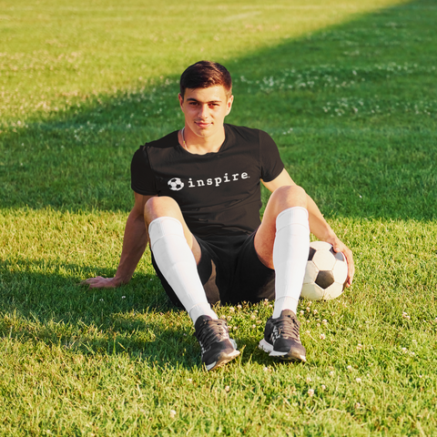 inspire Soccer Ball Unisex t-shirt