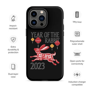 inspire Year of the Rabbit 2023 Tough iPhone case