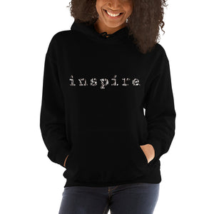 inspire Zebra Print Unisex Hoodie