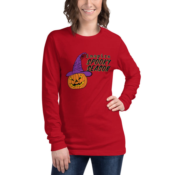 inspire Spooky Season Unisex Long Sleeve Tee