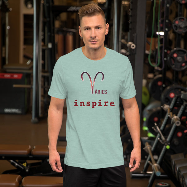 inspire Aries Zodiac Unisex t-shirt