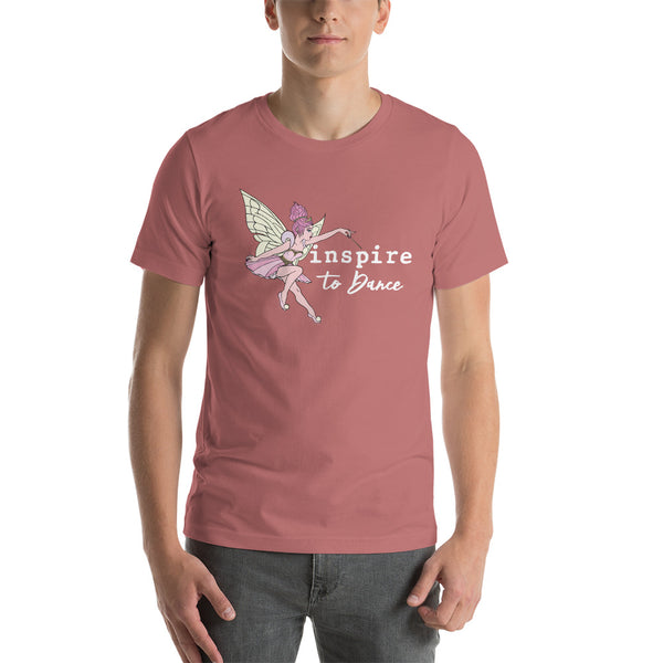 inspire to Dance Fairy Short-Sleeve Unisex T-Shirt