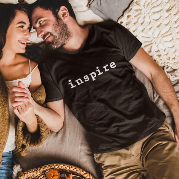 inspire Unisex Short Sleeve V-Neck T-Shirt