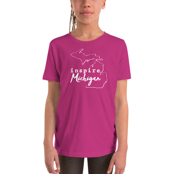 inspire Michigan Youth Short Sleeve T-Shirt