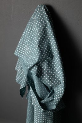 Spot Teal Indian Cottonhomesewn